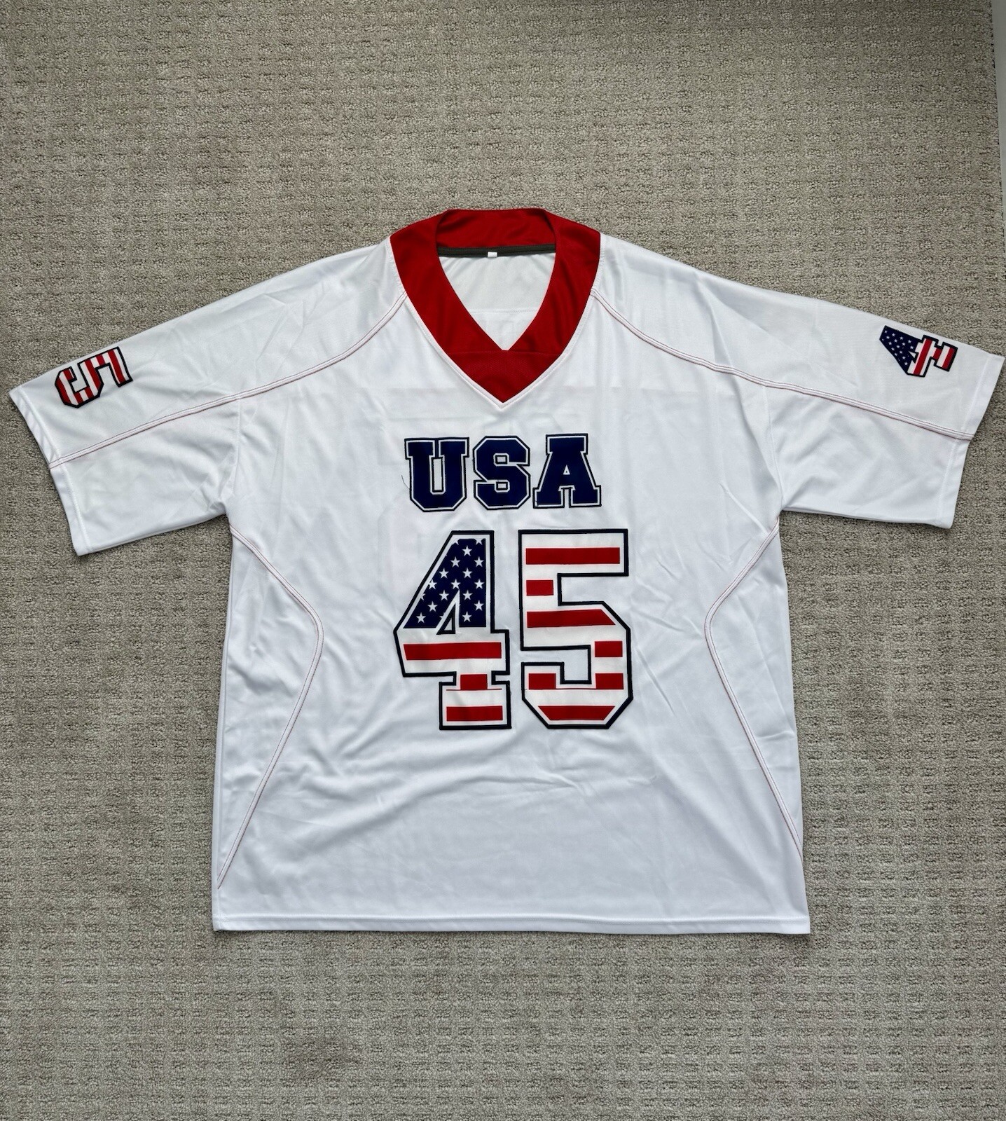 Trump 45/1 Football Jersey XXL