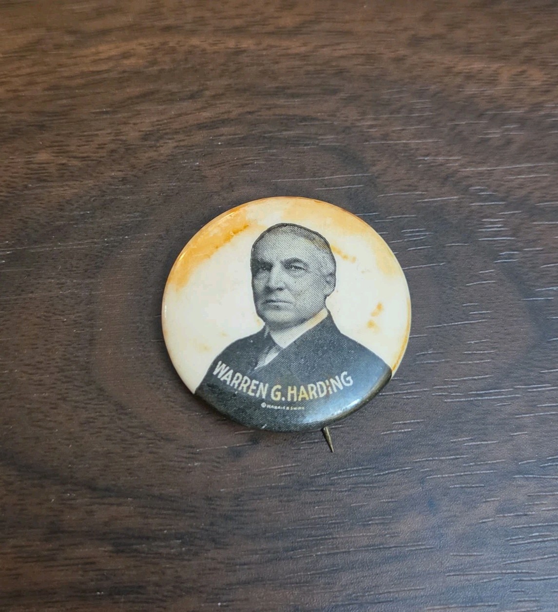 1920 Warren G. Harding Political Campaign President Election Button 1.25″ Pin