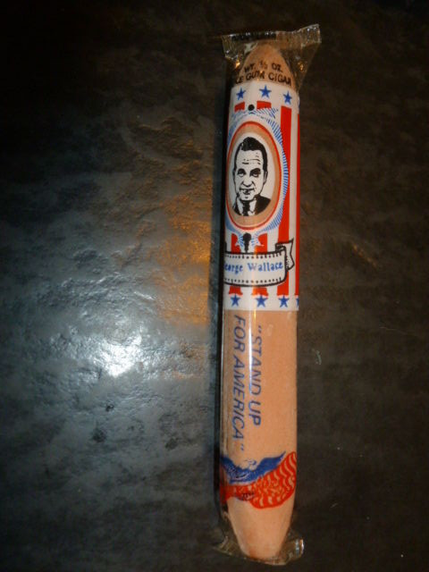 George Wallace Bubble Gum Cigar 1968 President Political Campaign not a pin