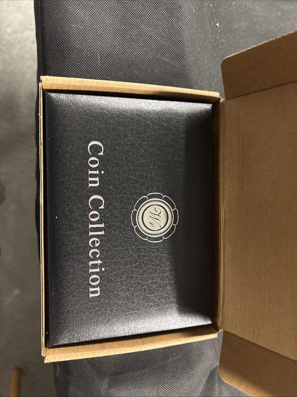 Trump Gold Plated Coin Collection Set Of (5) With Case