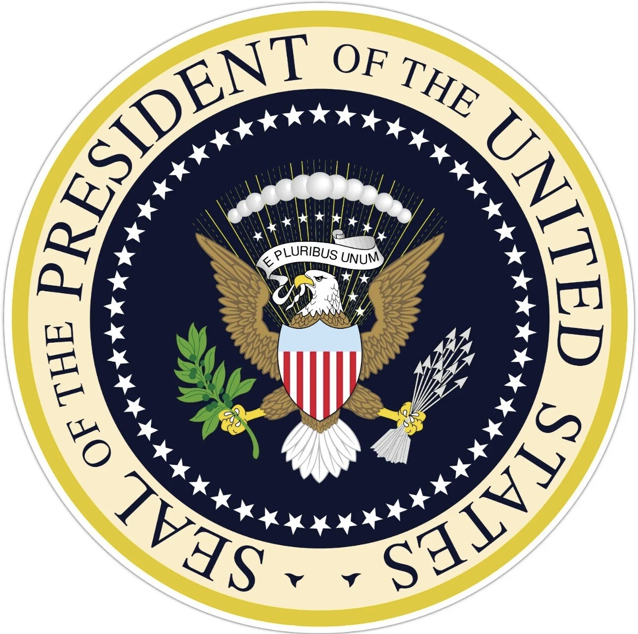 New Presidential President Seal 3” Vinyl Sticker Decal
