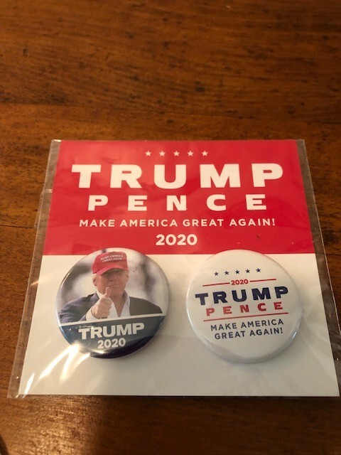 DONALD TRUMP 2020 SILVER GOLD Plated Rare Coin and OTHER STUFF!