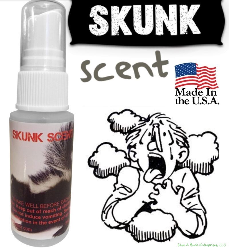 SKUNK SCENT – Liquid Stink Spray Bottle – Classic Funny Ass Gag Prank Puke Joke