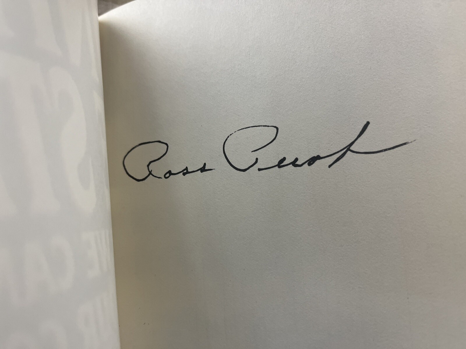 1992 ROSS PEROT Campaign LOT) Stickers / Pins /United We Stand Autographed Book!