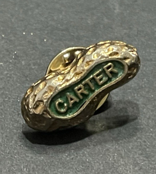 VINTAGE Jimmy Carter Peanut Campaign Button – 1976