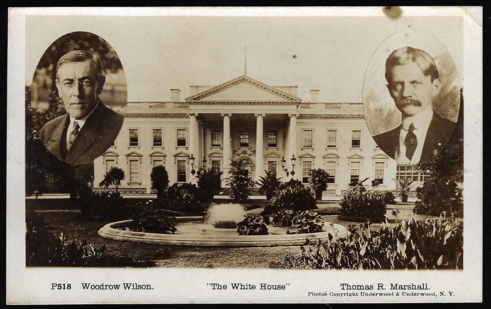 8-Presidential Winner Jugate Postcards 1900 McKinley to 1932 Franklin Roosevelt