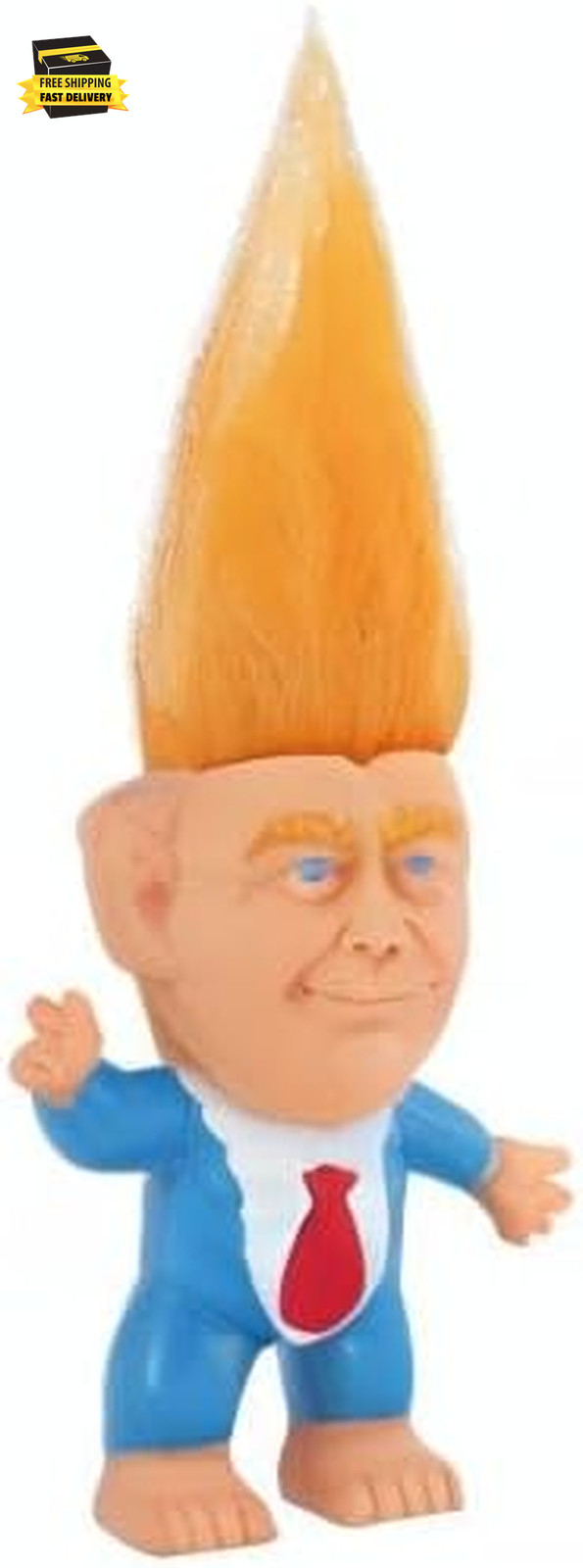 Donald Trump Toys Cute Rubber Troll Doll Toy Trump 2025 Take America Back, Troll
