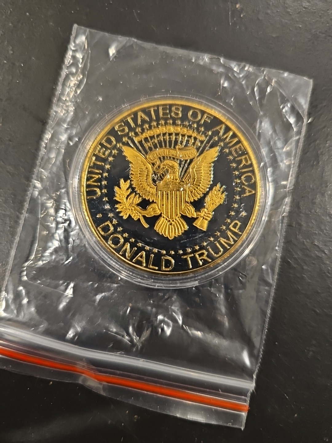 2024 President Donald Trump Commemorative Coin Save America Again Coin Gold