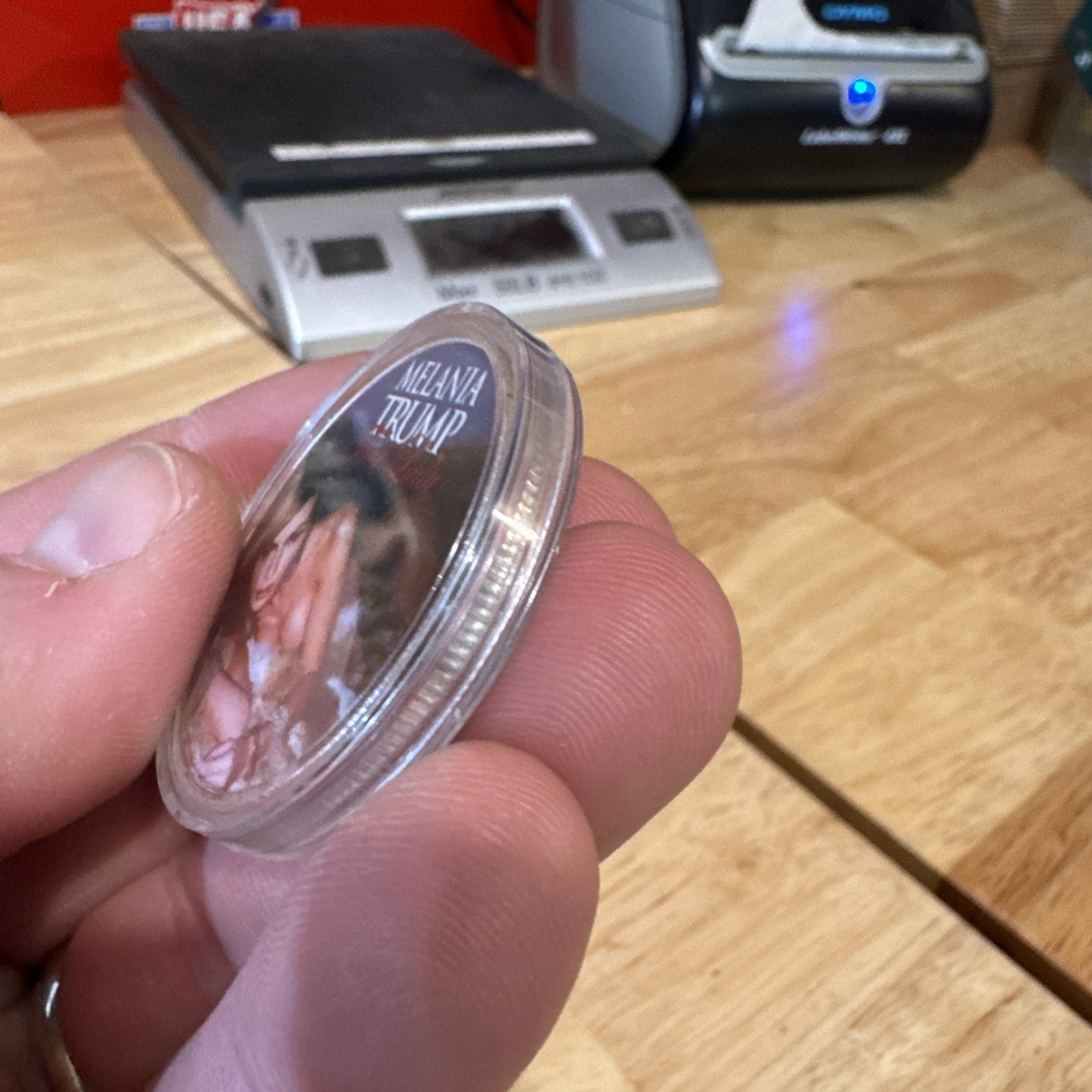Melania Trump Coin NSFW MAGA Novelty Anti Biden Clinton Obama Collector NUDE