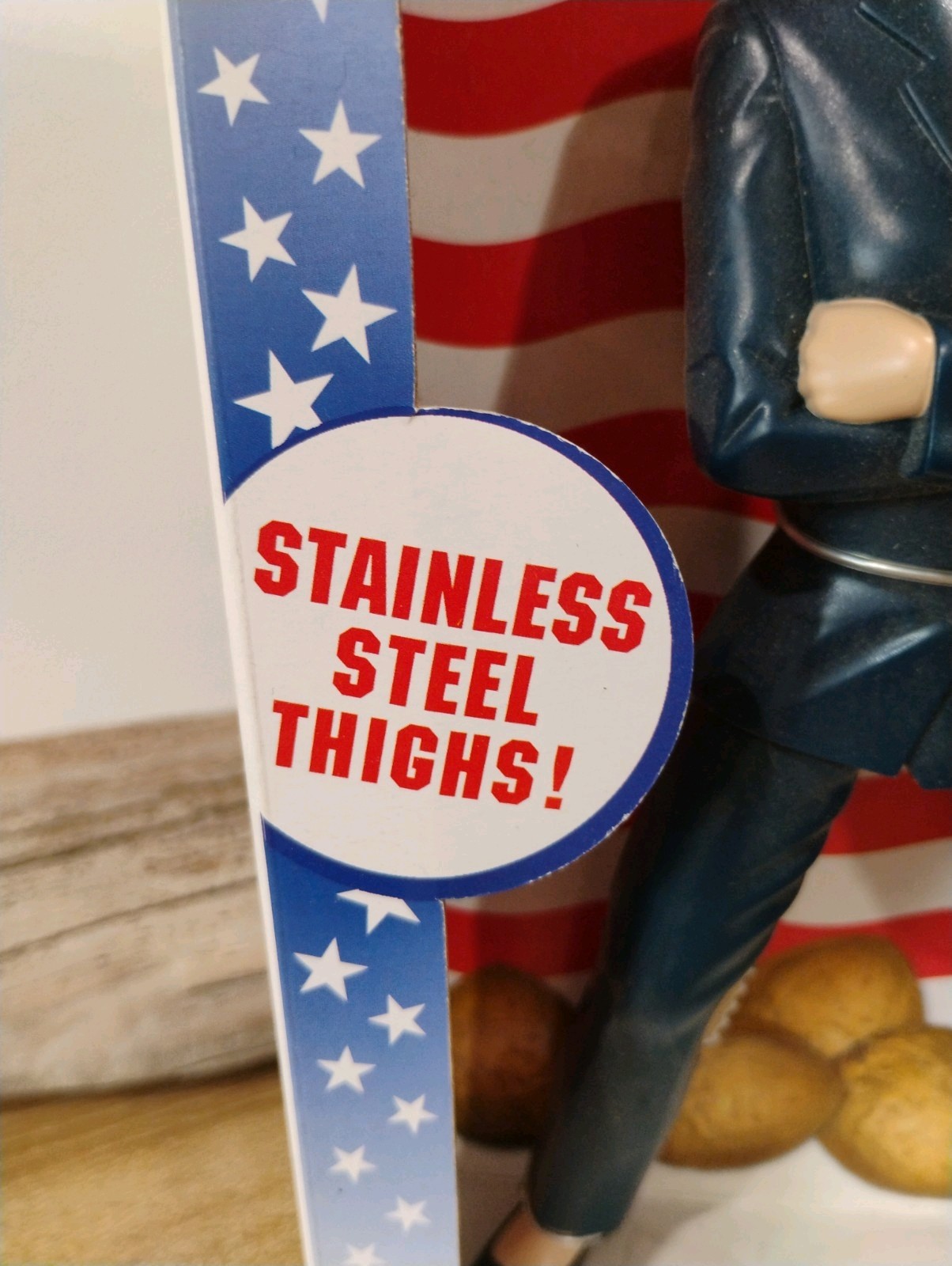 Hillary Clinton Nutcracker 2007 Stainless Steel Thighs NIB