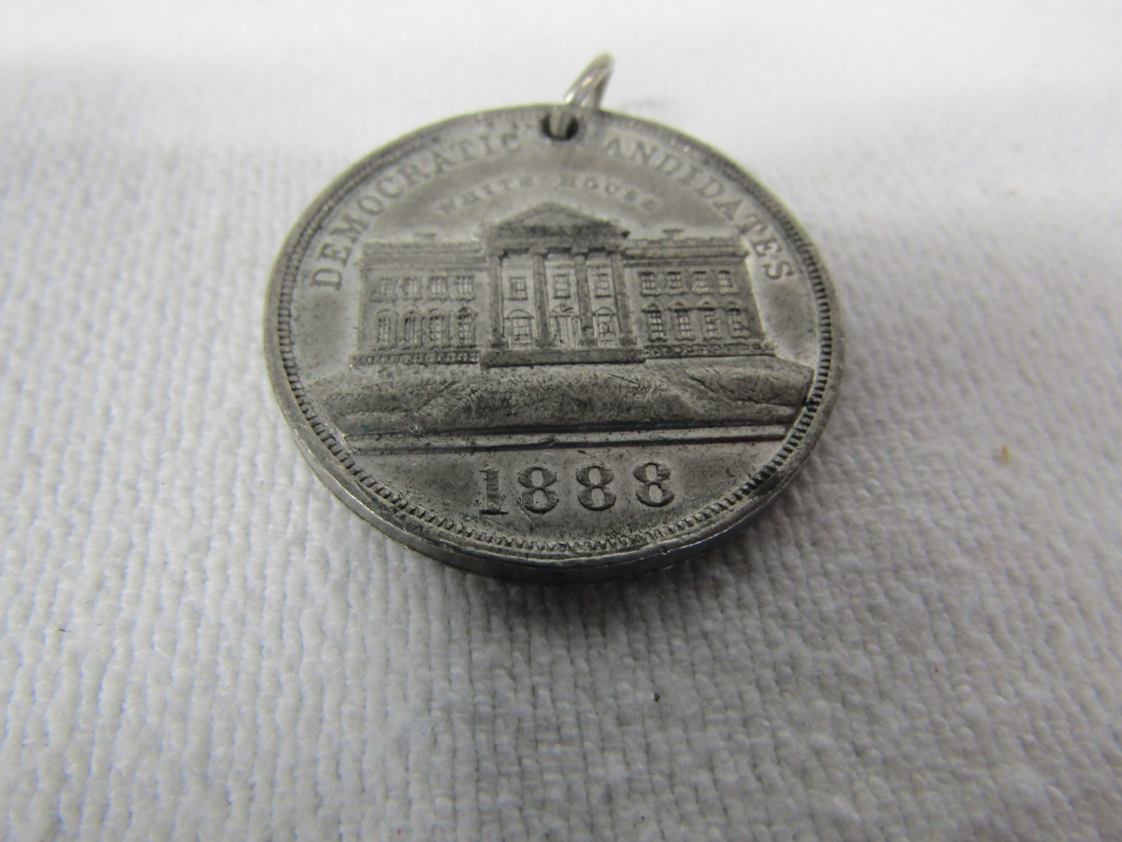 ANTIQUE Grover Cleveland Political Campaign Token Democratic Candidates 1888