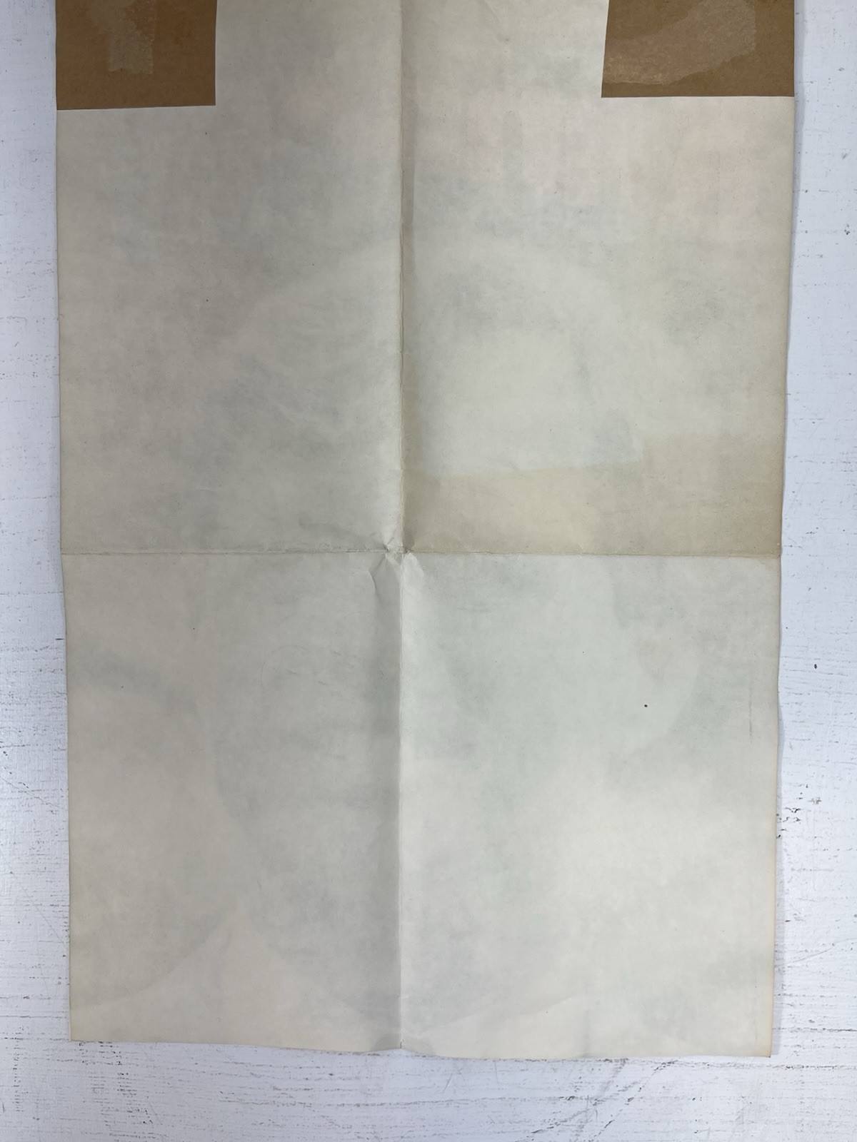 Kennedy For President Poster – 18 in X 12 in. In Plastic Sleeve, Has Been Folded