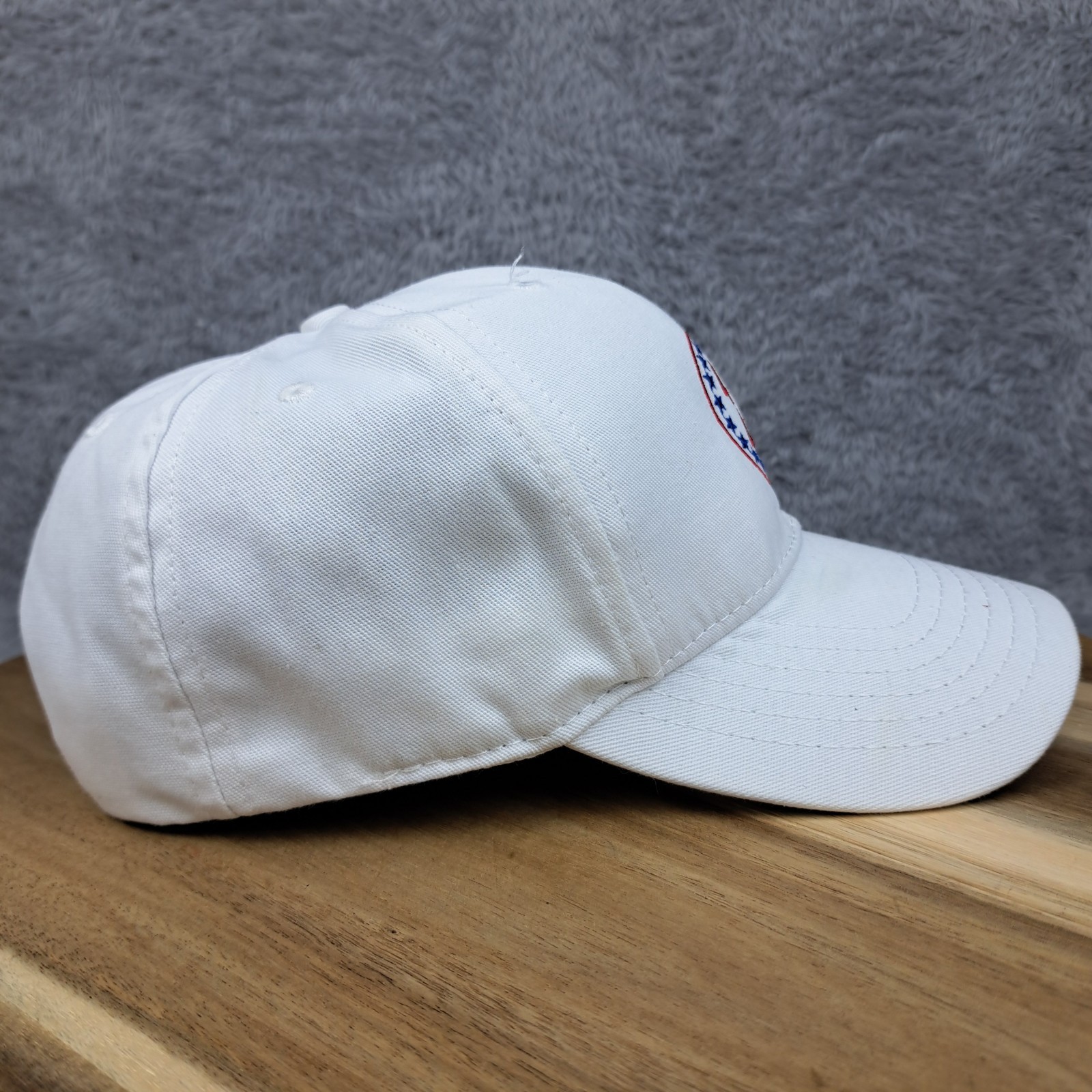 Official Trump USA 45-47 Cali Fame White Snapback Hat Cap