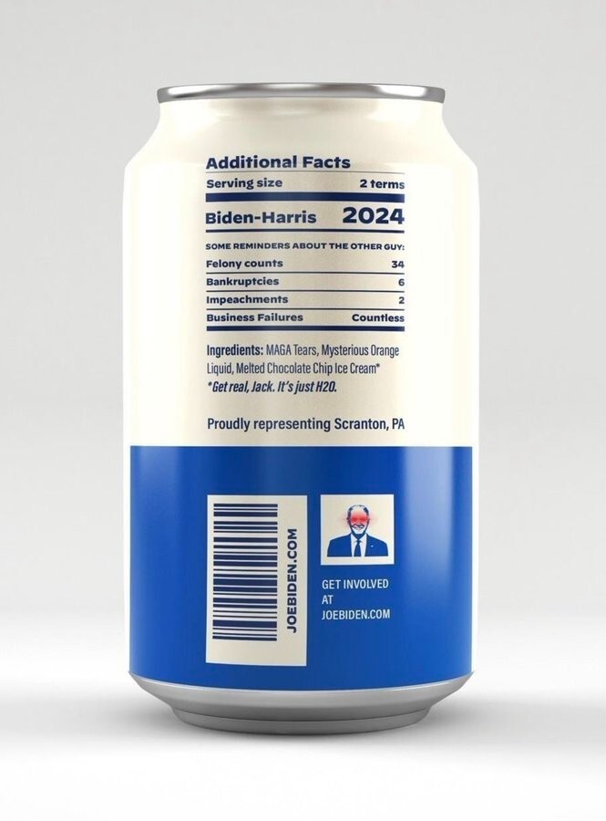 Joe Biden Dark Brandon Secret Sauce Purified Water| Collectors Limited