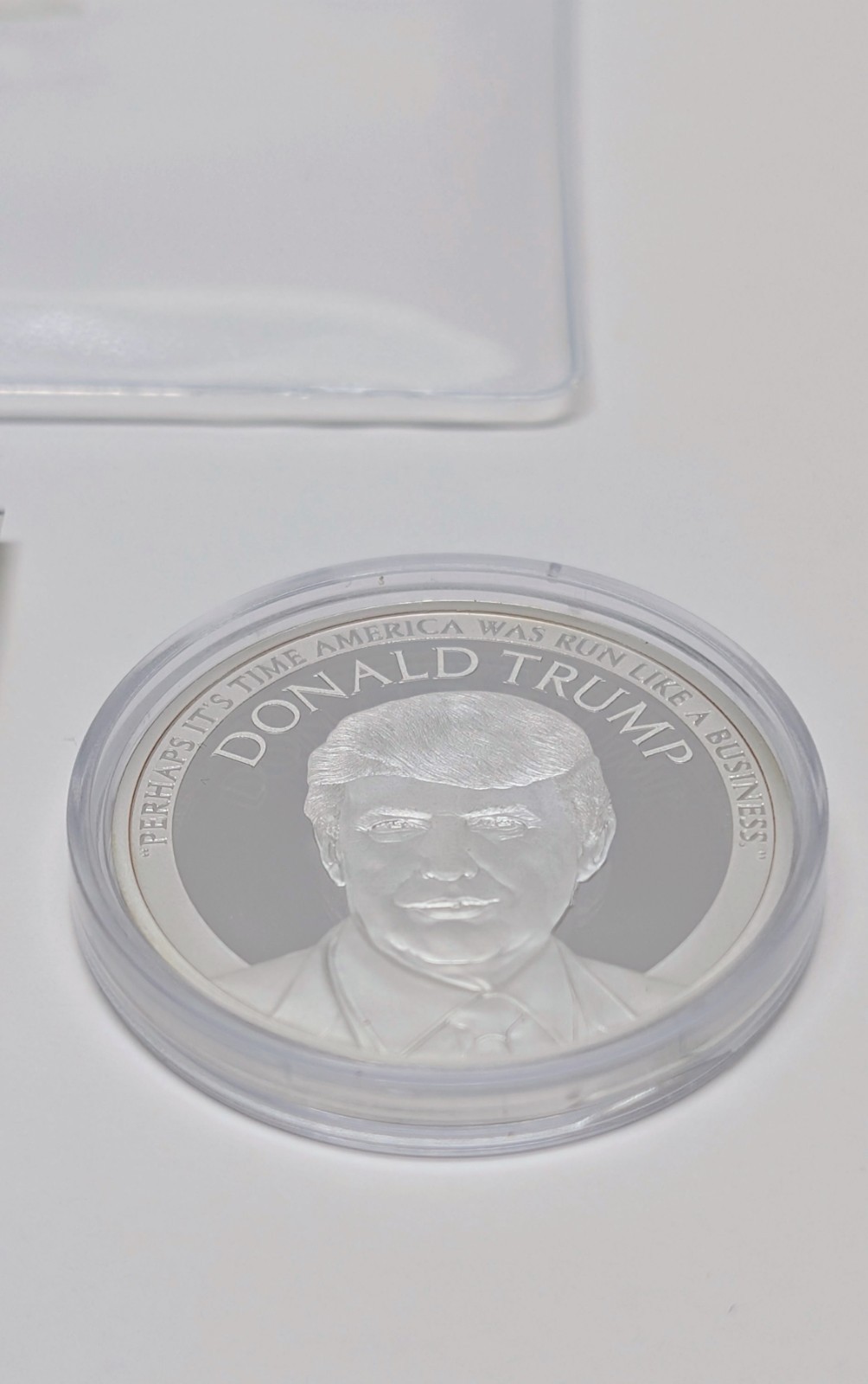Speeches of DONALD TRUMP Commemorative Silver Coin Collection American Mint COA