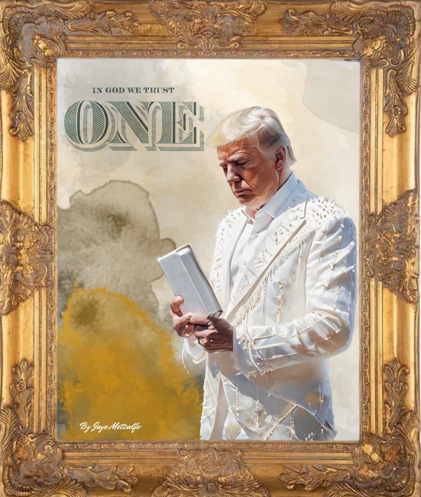 Donald Trump “In God We Trust 2” wall Art