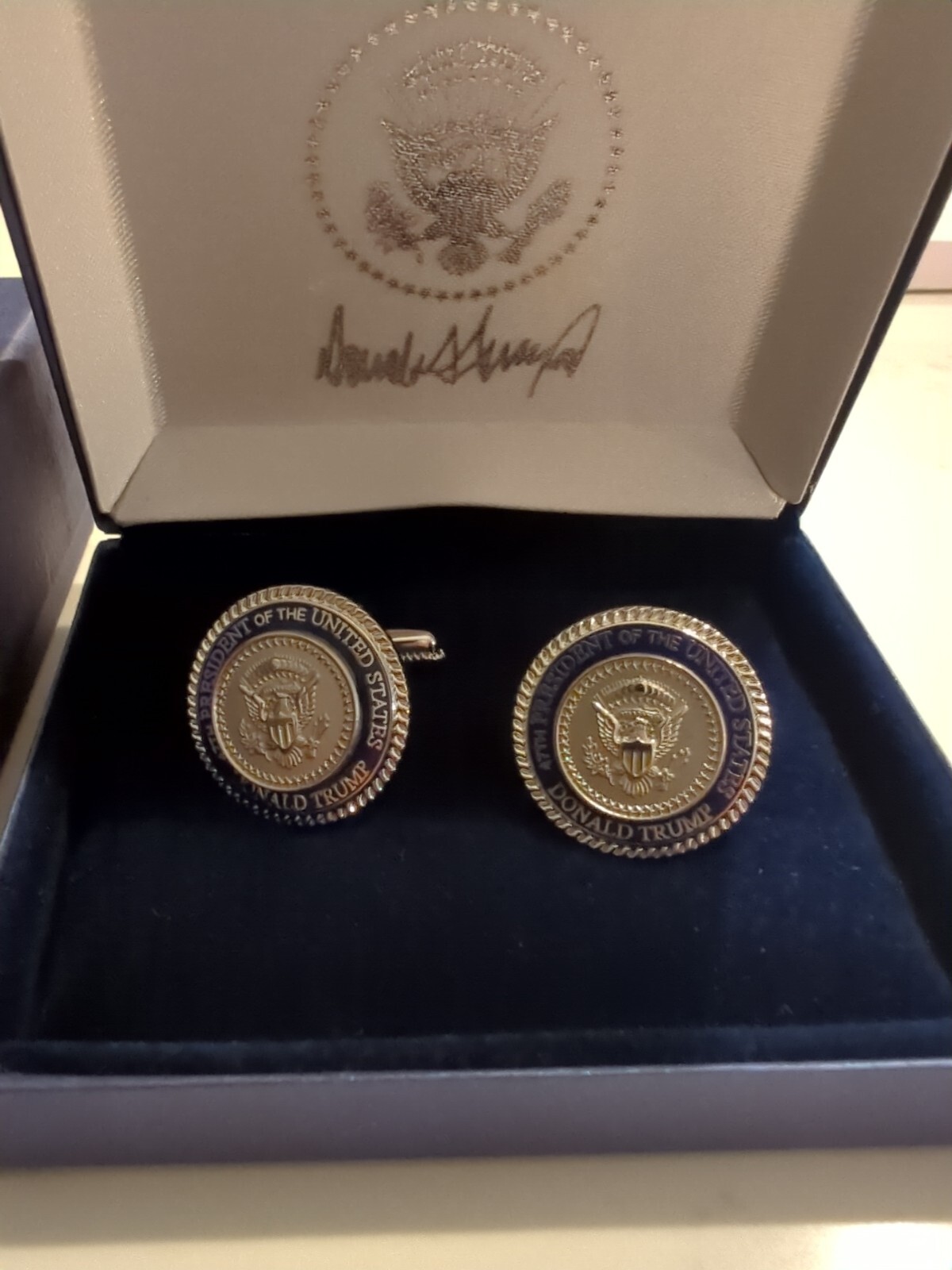 47th President Donald Trump Cufflinks – 2025 Exceptional Quality