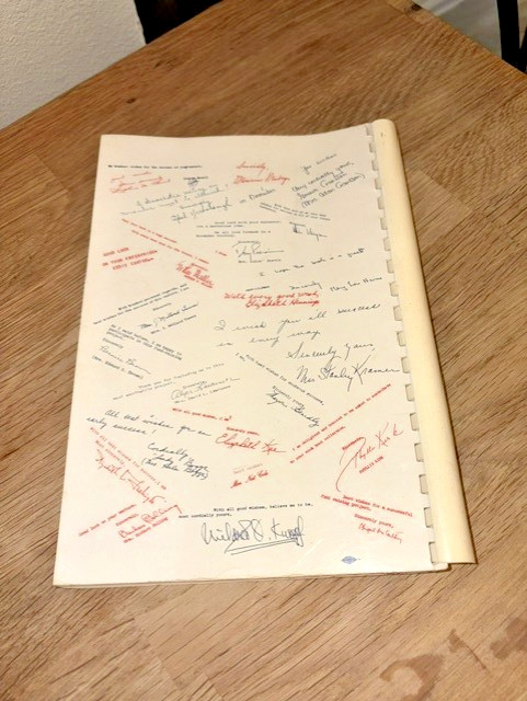 1960 THE DEMOCRATS’ COOK BOOK Frank Sinatra “HOW TO COOK A G.O.P. GOOSE”