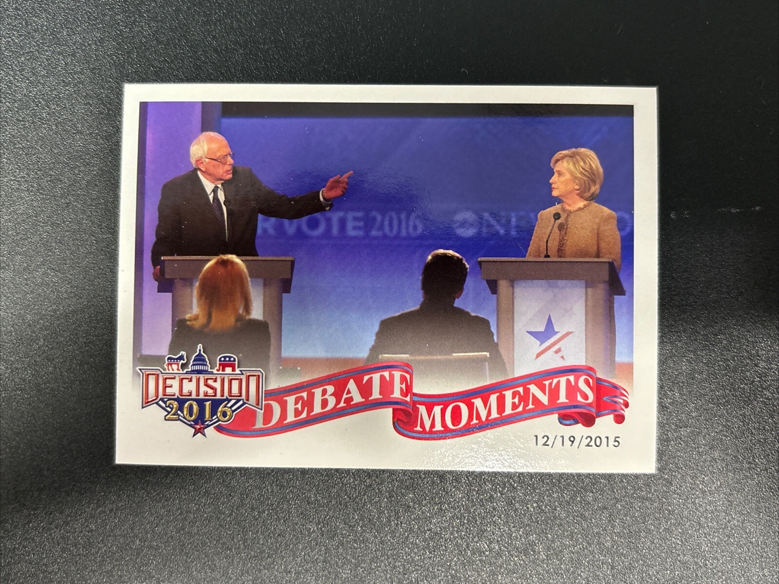 Decision 2016 Complete DEBATE MOMENTS Political Trading Cards Lot Donald Trump