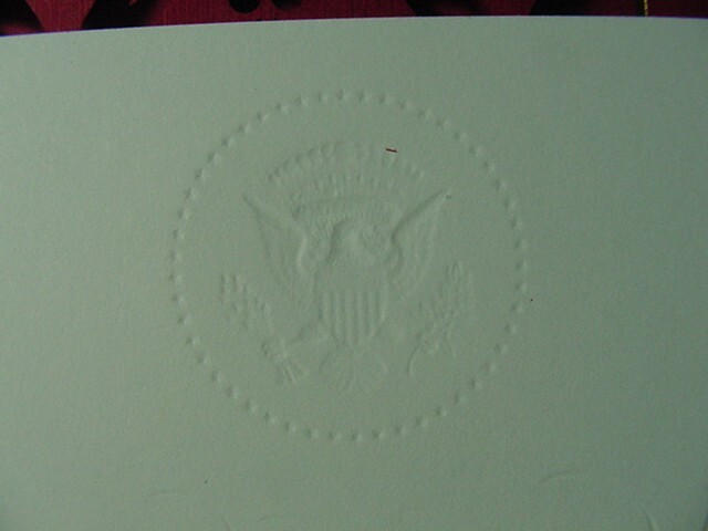 Official White House President Biden Christmas Card 2022+Envelope- Free shipping