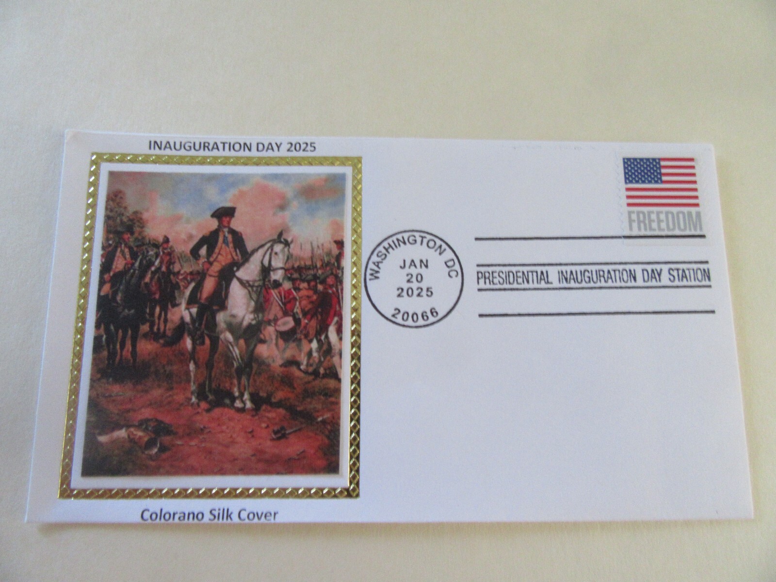 Donald Trump 2025 Inauguaration Day Cover On Colorano Cover [Cachet Variety #6]