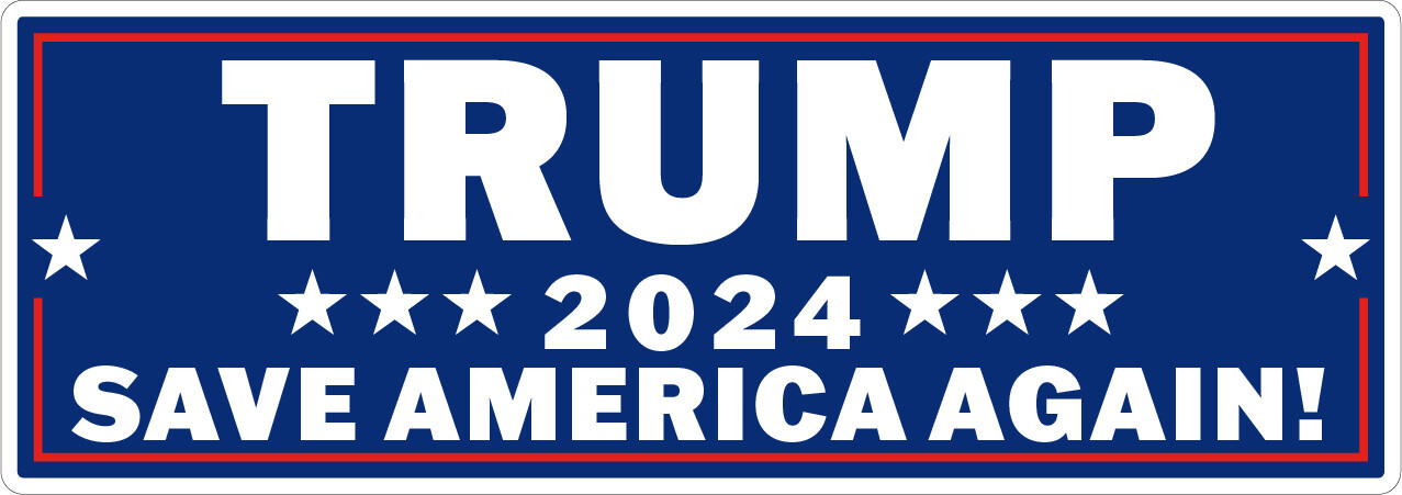 TRUMP – Make America Great Again – 2028 – MAGA – Printed Decal / Sticker
