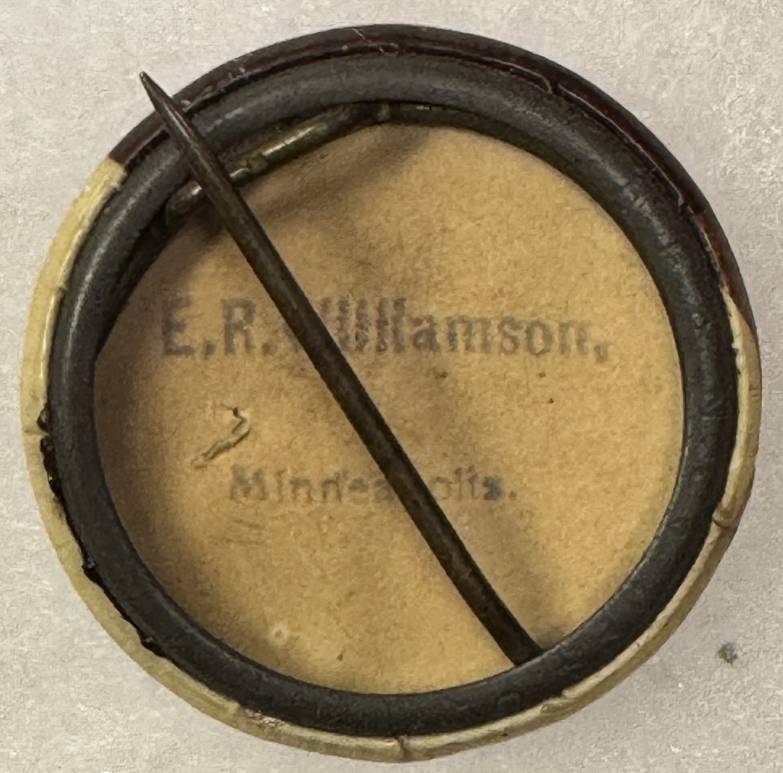 1904 TEDDY ROOSEVELT 1 1/4″ PHOTO CELLULOID PRESIDENTIAL CAMPAIGN BUTTON NR-MINT