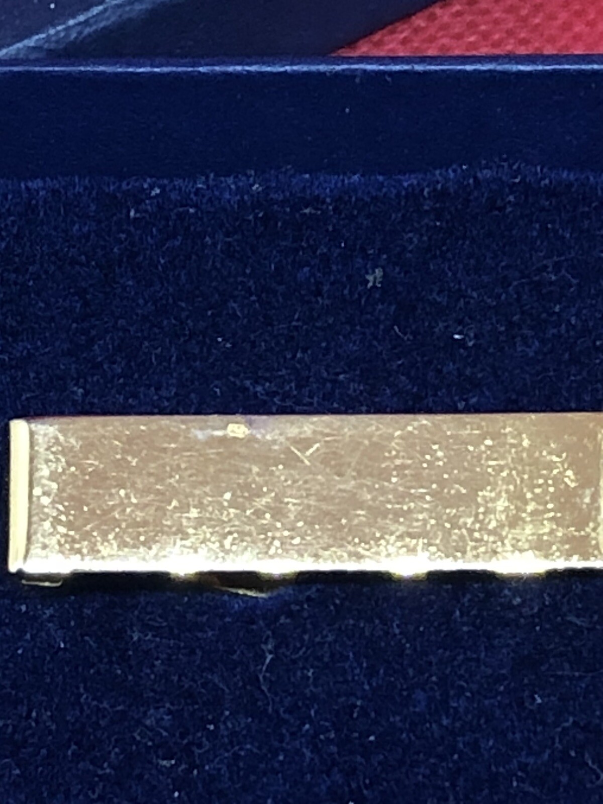 George Bush Presidential Seal Tie Bar Signed Box Included
