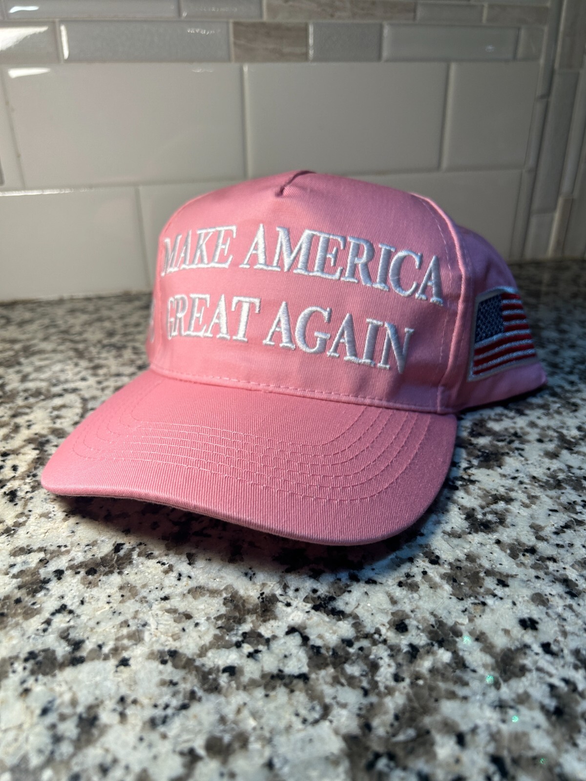 MAGA 2024 PINK Trump 45-47 Structured Hat
