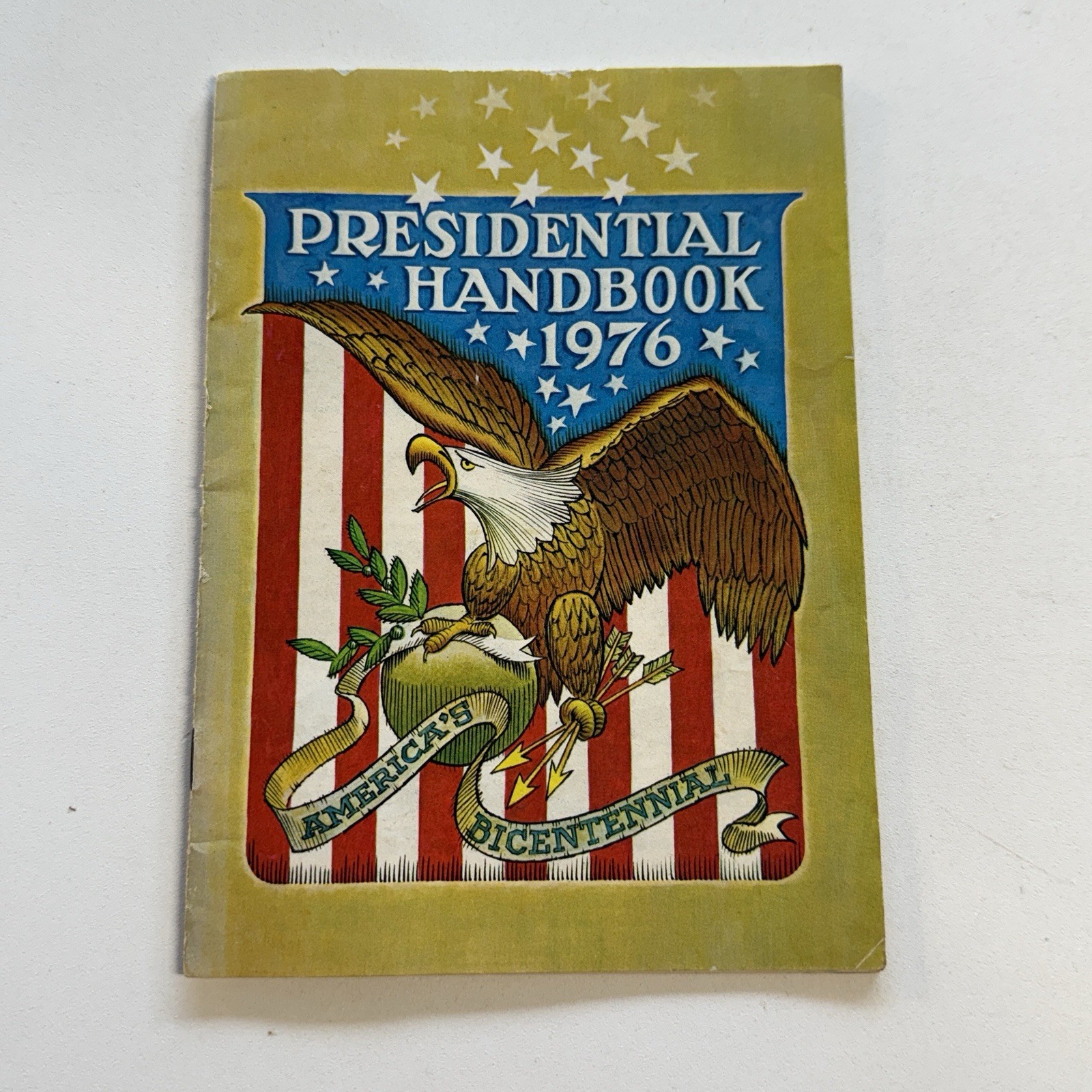 Presidential Handbook 1976 America`s Bicentennial Election Ford Carter Education
