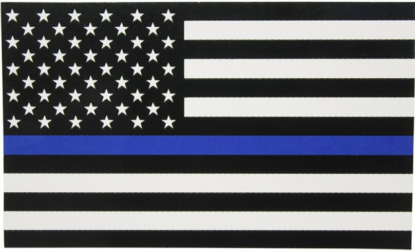 USA American BLUE LIVES MATTER Polyester 3’x5′ Indoor Outdoor Yard Flag