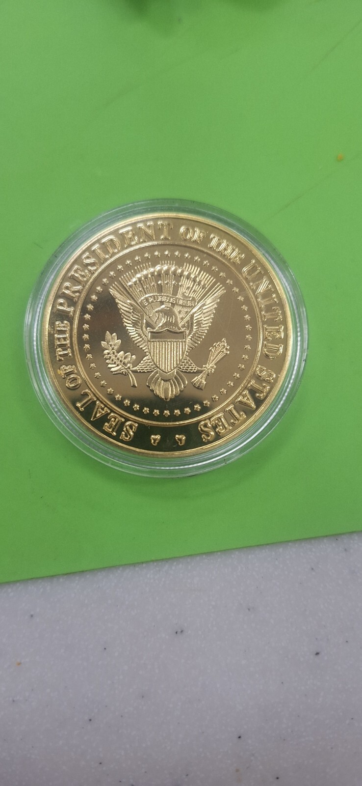 Commemorative Coin Take America Back 2025-2029 President Donald Trump 2024 Gold