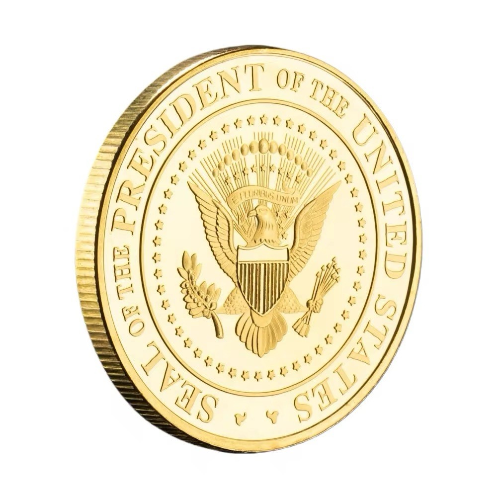 🦅 2025 – 2029 🇺🇸 Donald Trump Challenge Commemorative Coin 🪙 45/47 2nd Term!