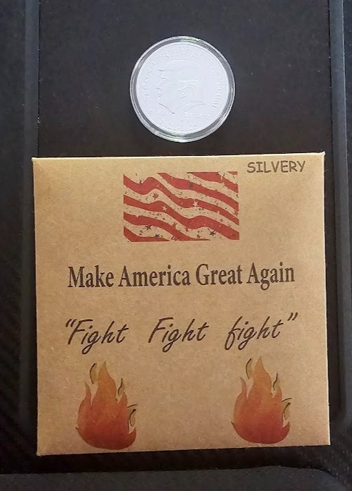 Make America Great Again Silver Coin ( individually sealed)