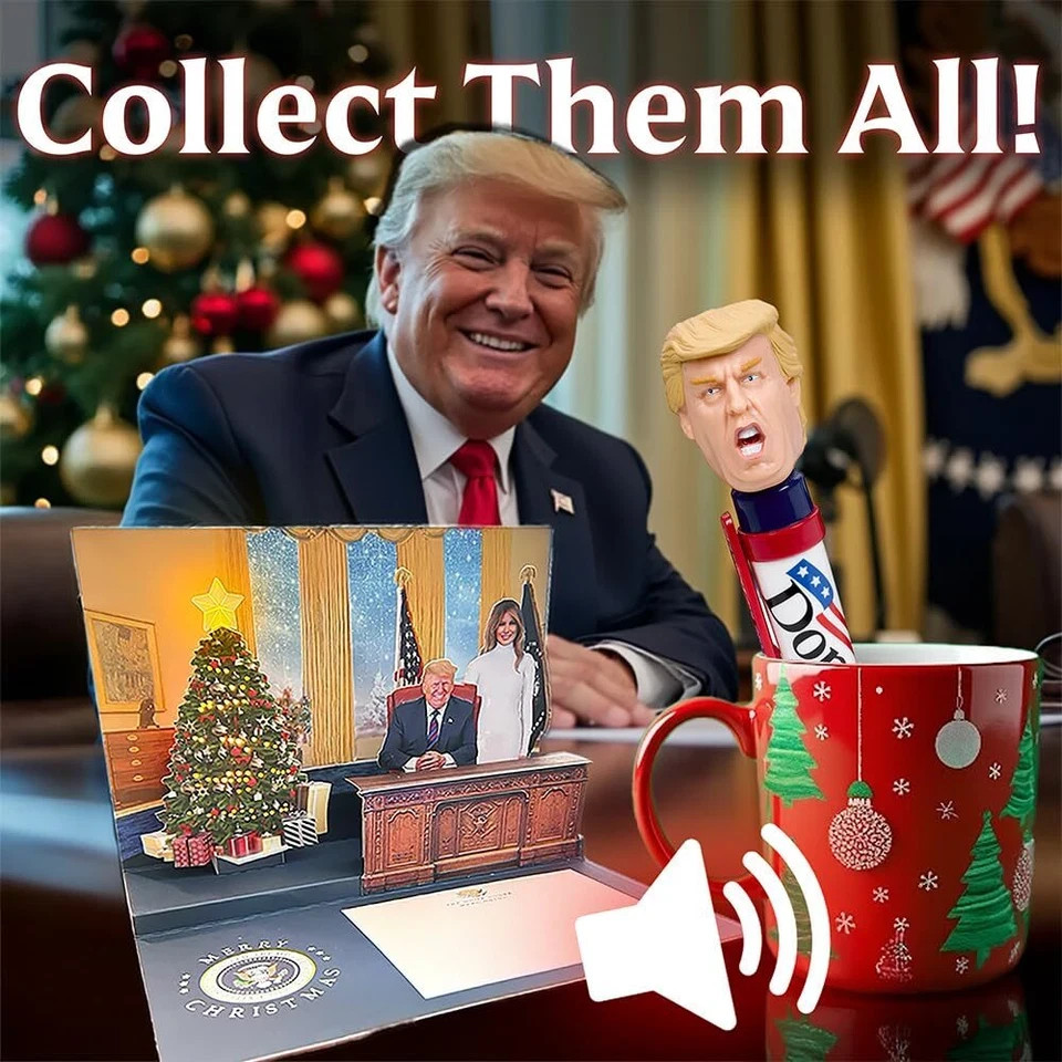 Talking Donald Trump Pen Collectible Edition Real Voice 8 Sayings Novelty Gift