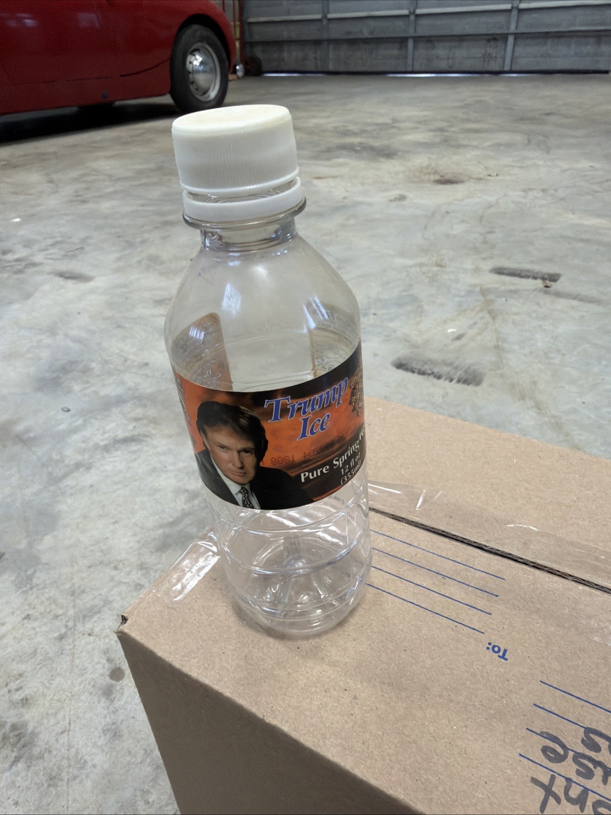 Trump Ice Pure Spring Water Bottle