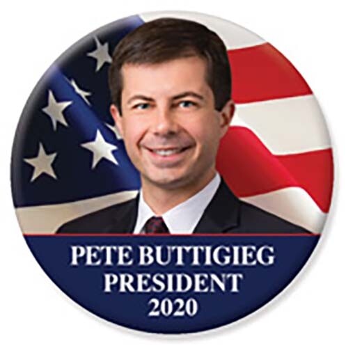 2020 Pete Buttigieg For President Campaign Buttons