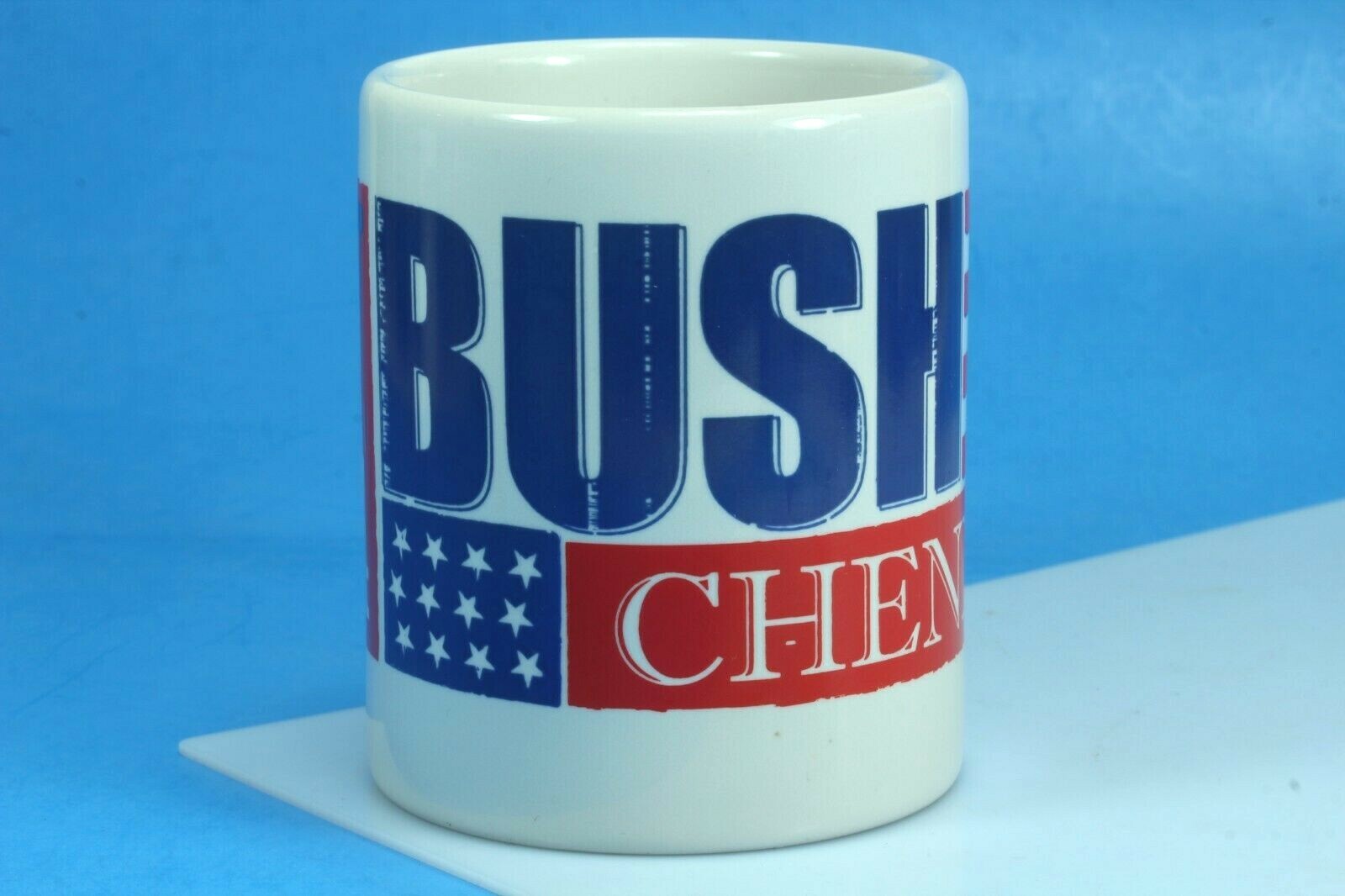 W ’04 -George W. Bush Dick Cheney 2004 Presidential Campaign Mug. Made In U.S.A.
