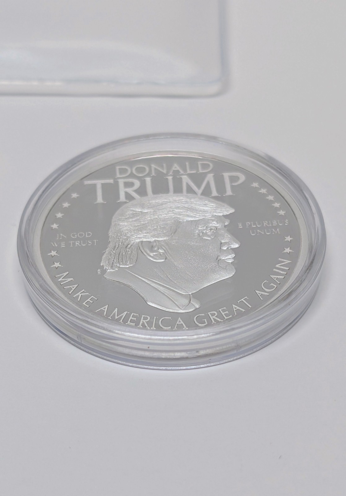 Speeches of DONALD TRUMP Commemorative Silver Coin Collection American Mint COA