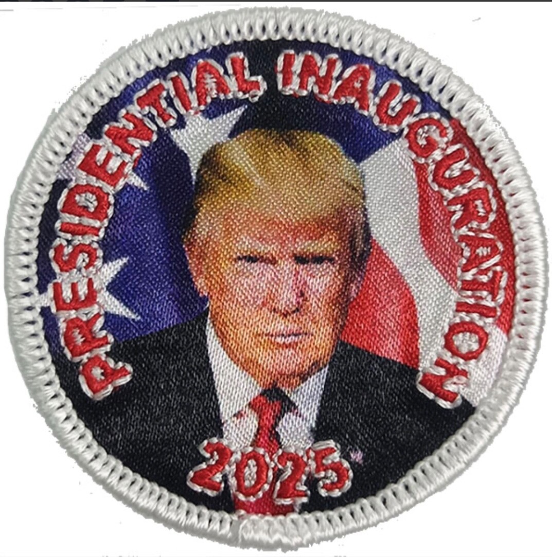 2025 Inauguration Trump 2” Patch