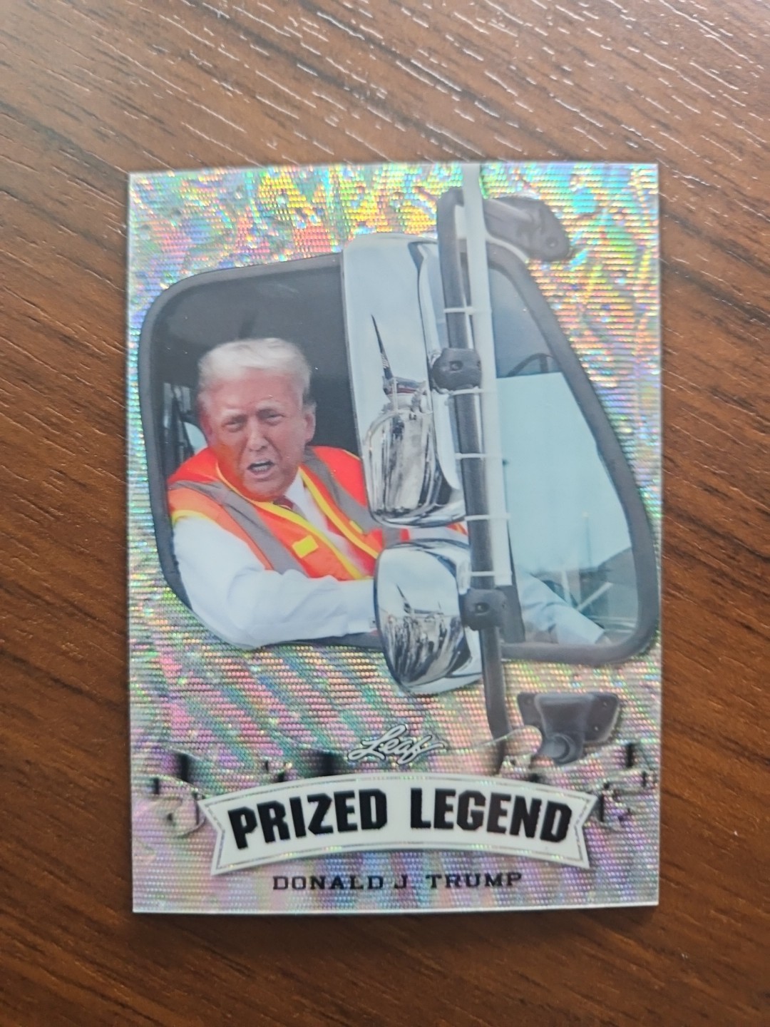 2024 Leaf Donald Trump Prized Legend 11/25 #PL-15 Silver Wave
