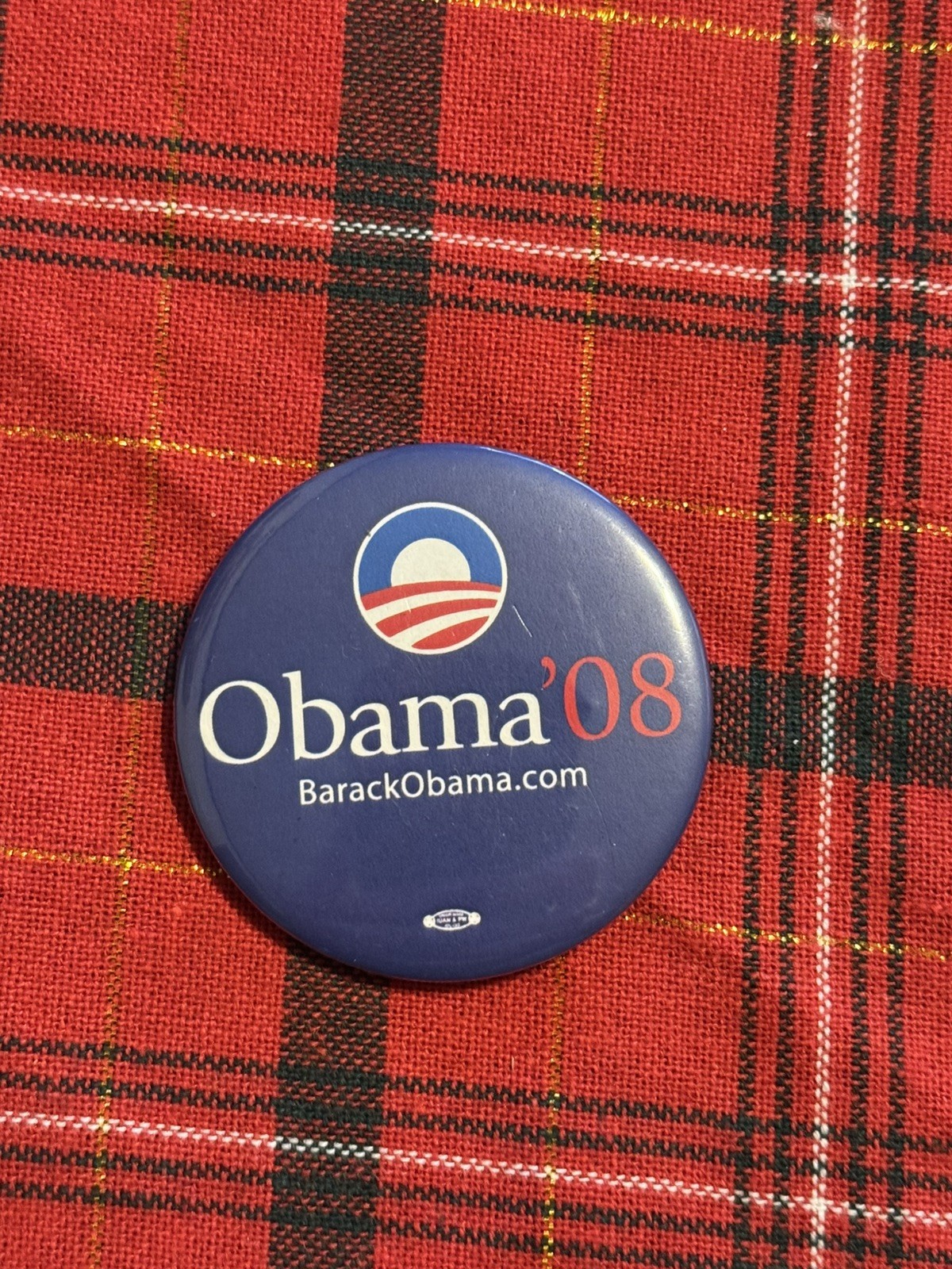 RARE ORIGINAL 2008 Barack Obama President Campaign Button