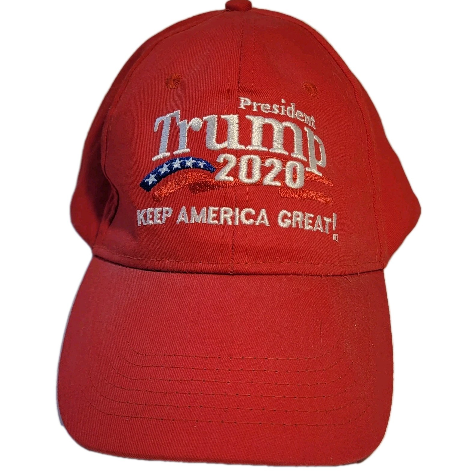 President Trump 2020 Red Adjustable Hat Keep America Great USA White House
