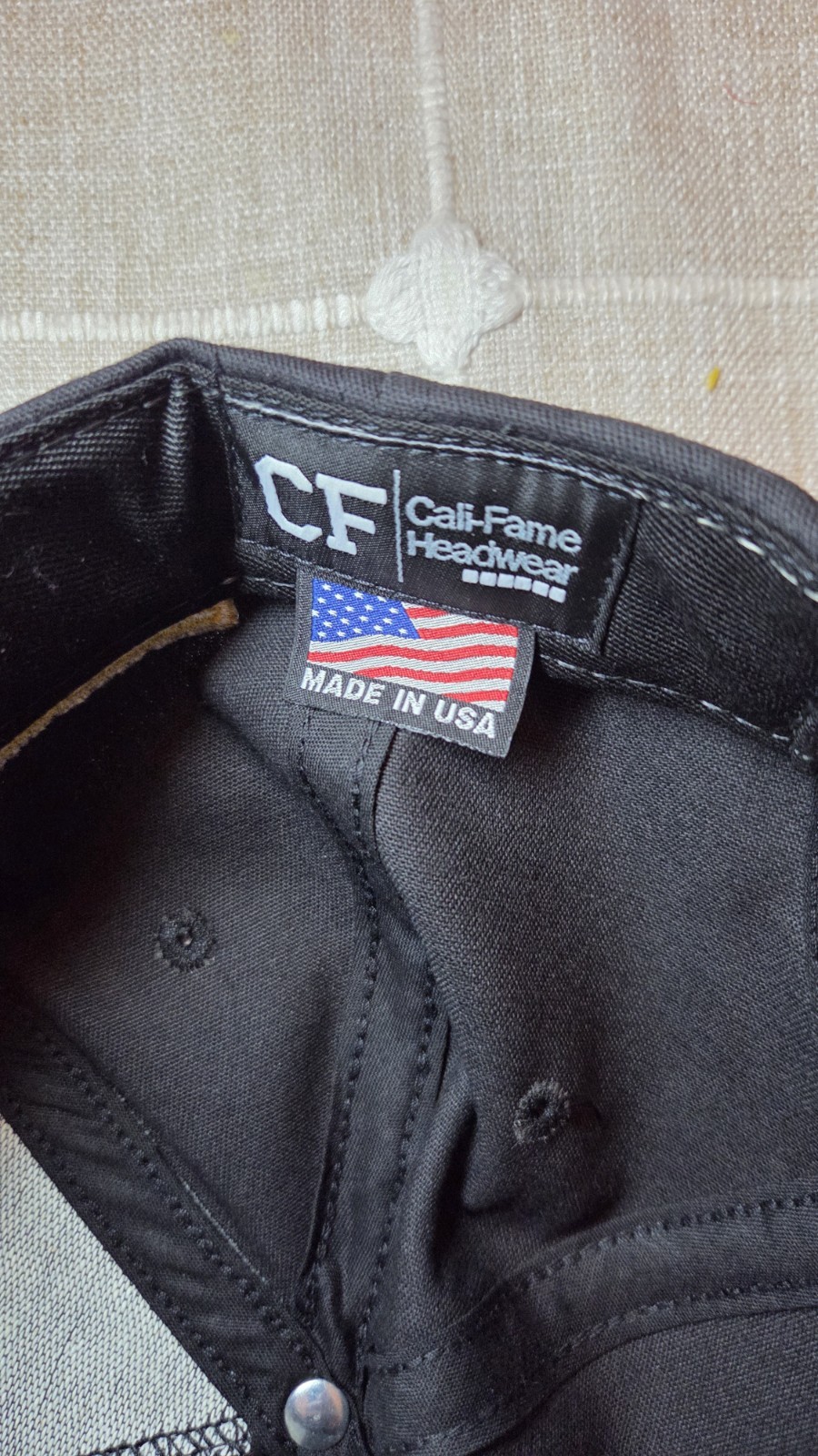 Official Limited Edition Gold Dark MAGA Hat Donald Trump CaliFame