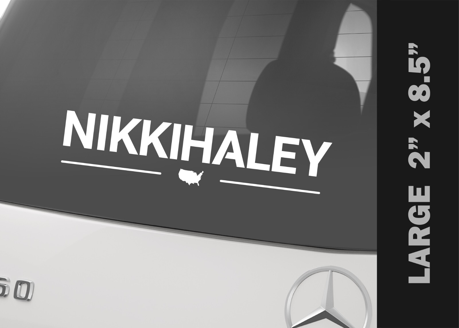 Nikki Haley Vinyl Decal Bumper Sticker