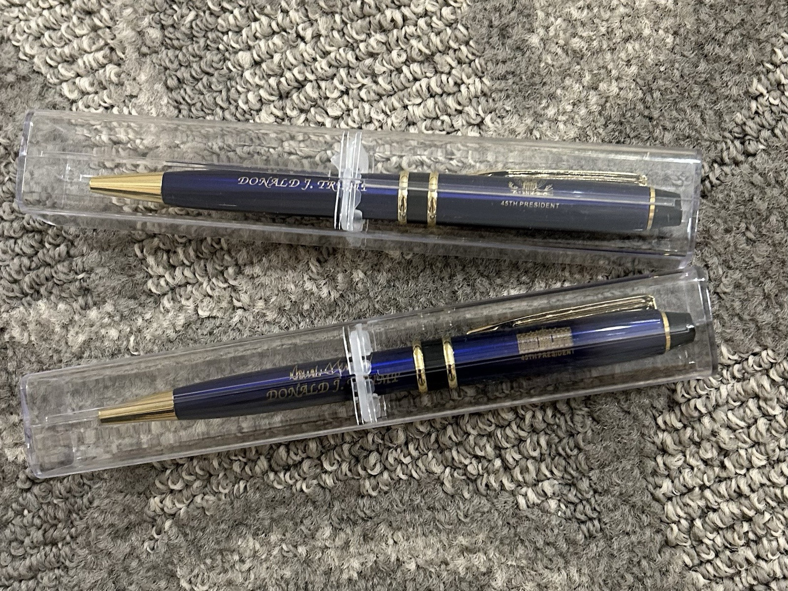 TRUMP PENS (4) WHITE HOUSE & EAGLE SEAL PRES SIGNATURE PEN REPUBLICAN GOP MAGA