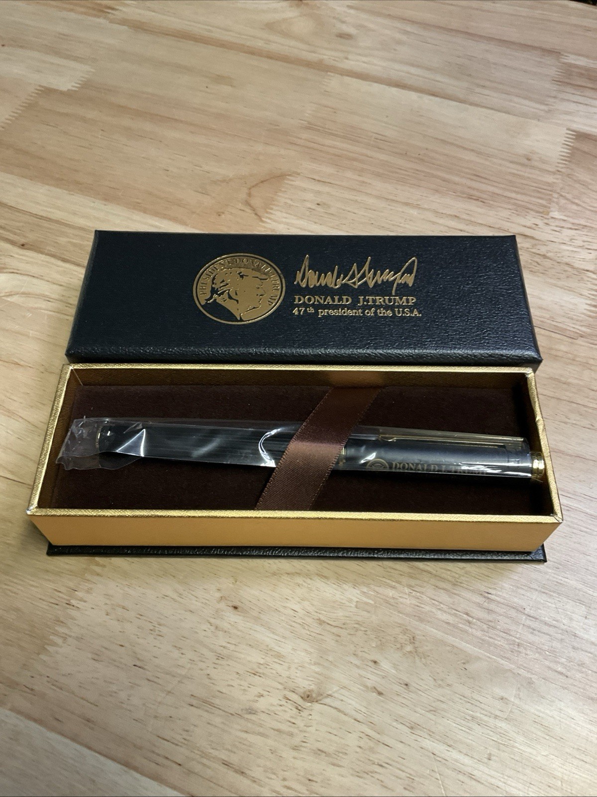 Donald j Trump 47th President Of The U.S.A Pen With Extra Black Ink