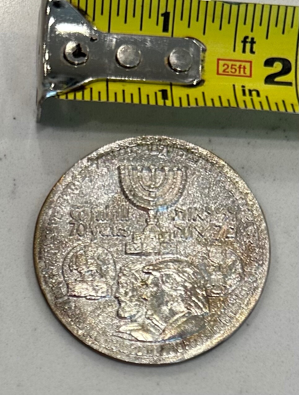 One Partially Silver 70 Years King Cyrus Donald Trump Temple FROM ISRAEL!