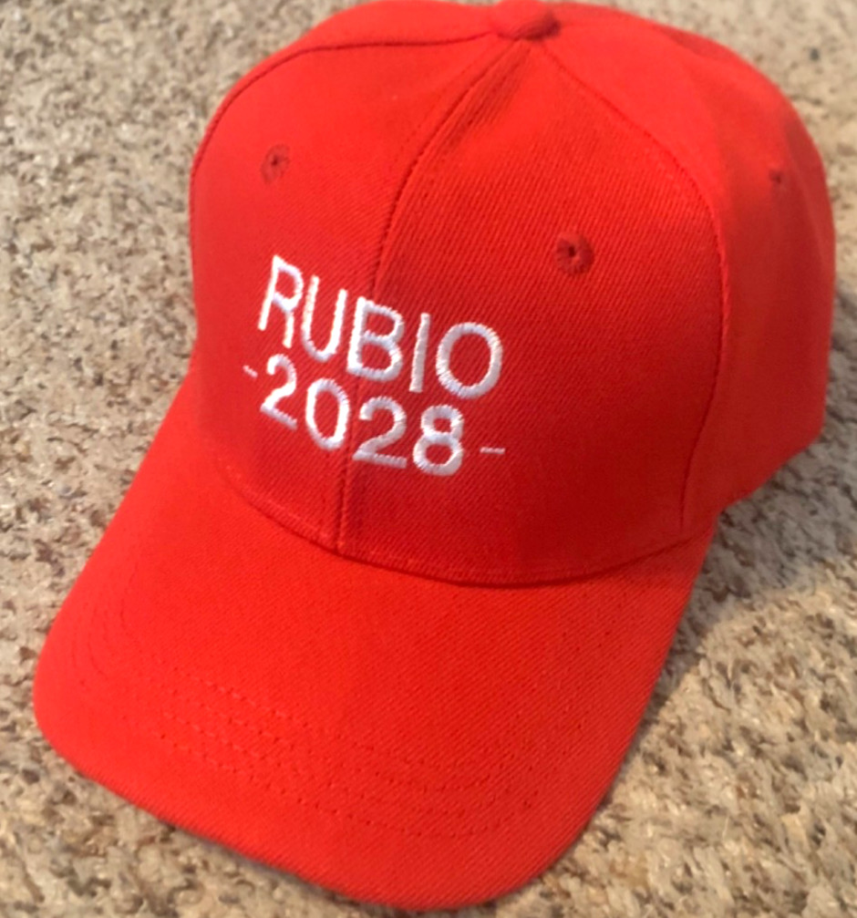 MAGA Hat RUBIO 2028 Embroidered Cap MAKE AMERICA GREAT AGAIN Trump Endorsed