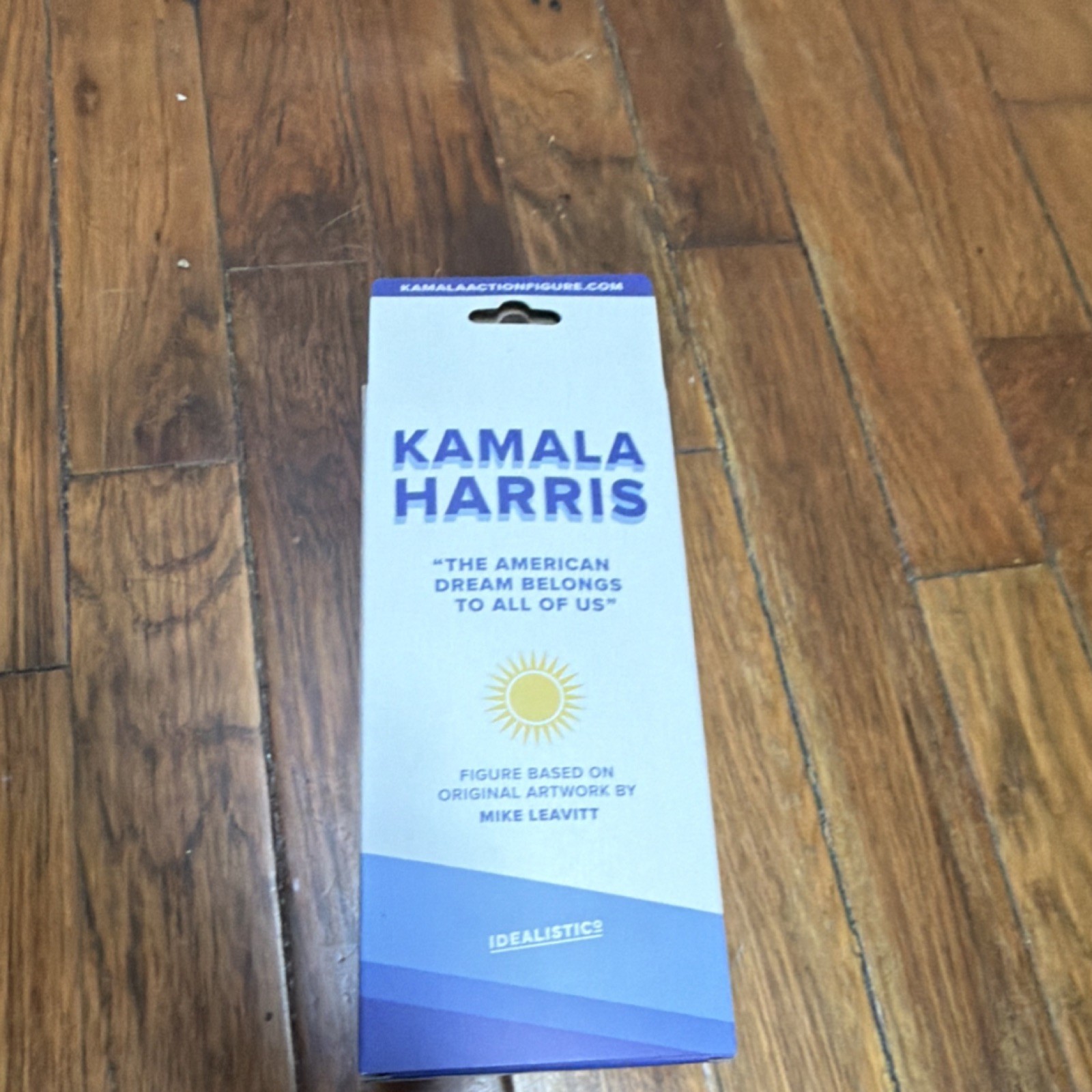 Kamala Harris 2020 Campaign Politics Action Figure Plastic w/ Slogan